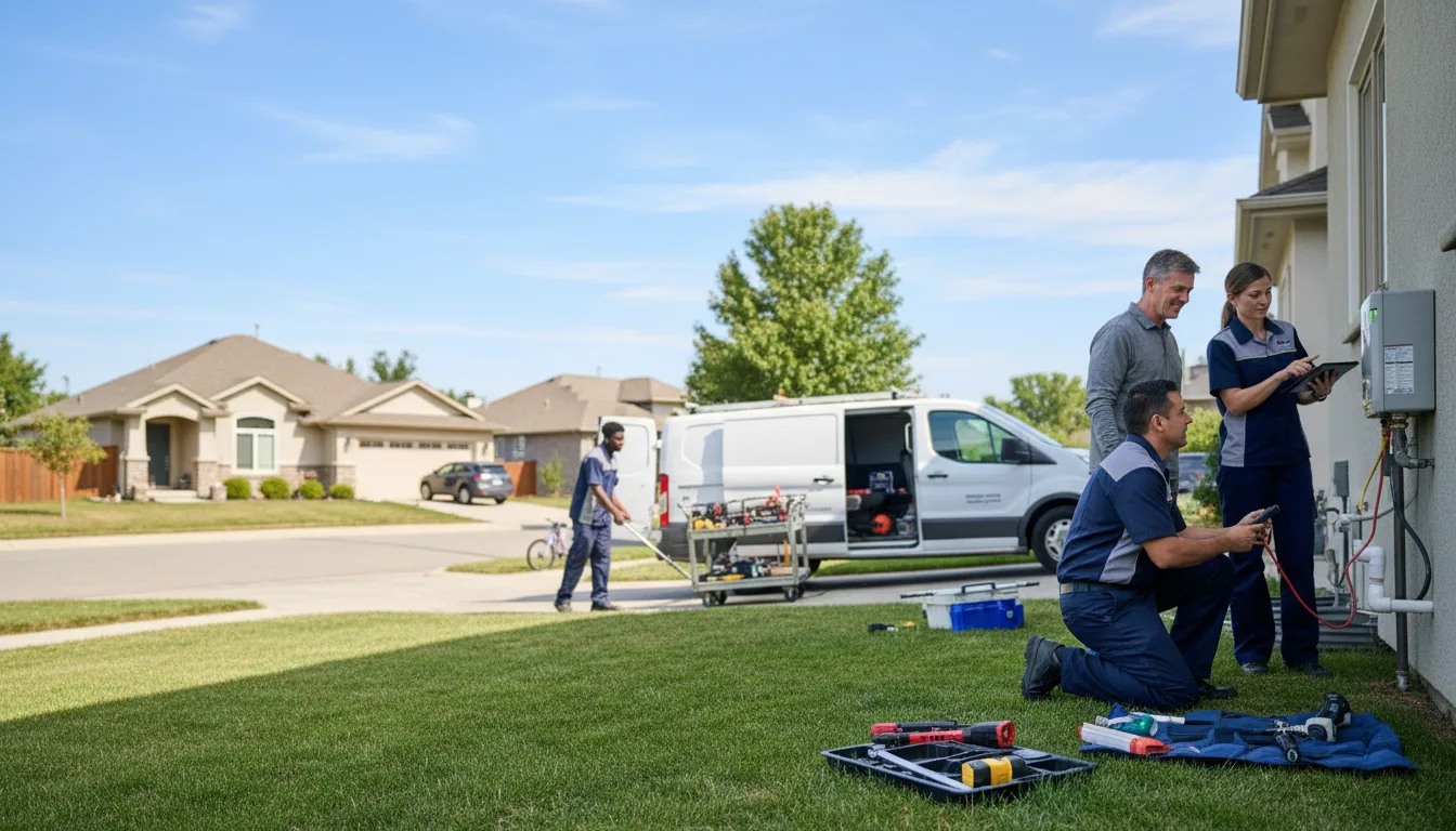 Tankless water heater service in Waverly, IL